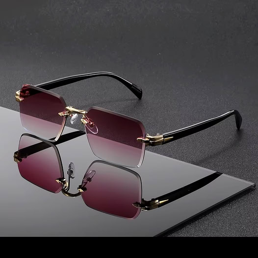 Vintage Rimless Eyewear Promo