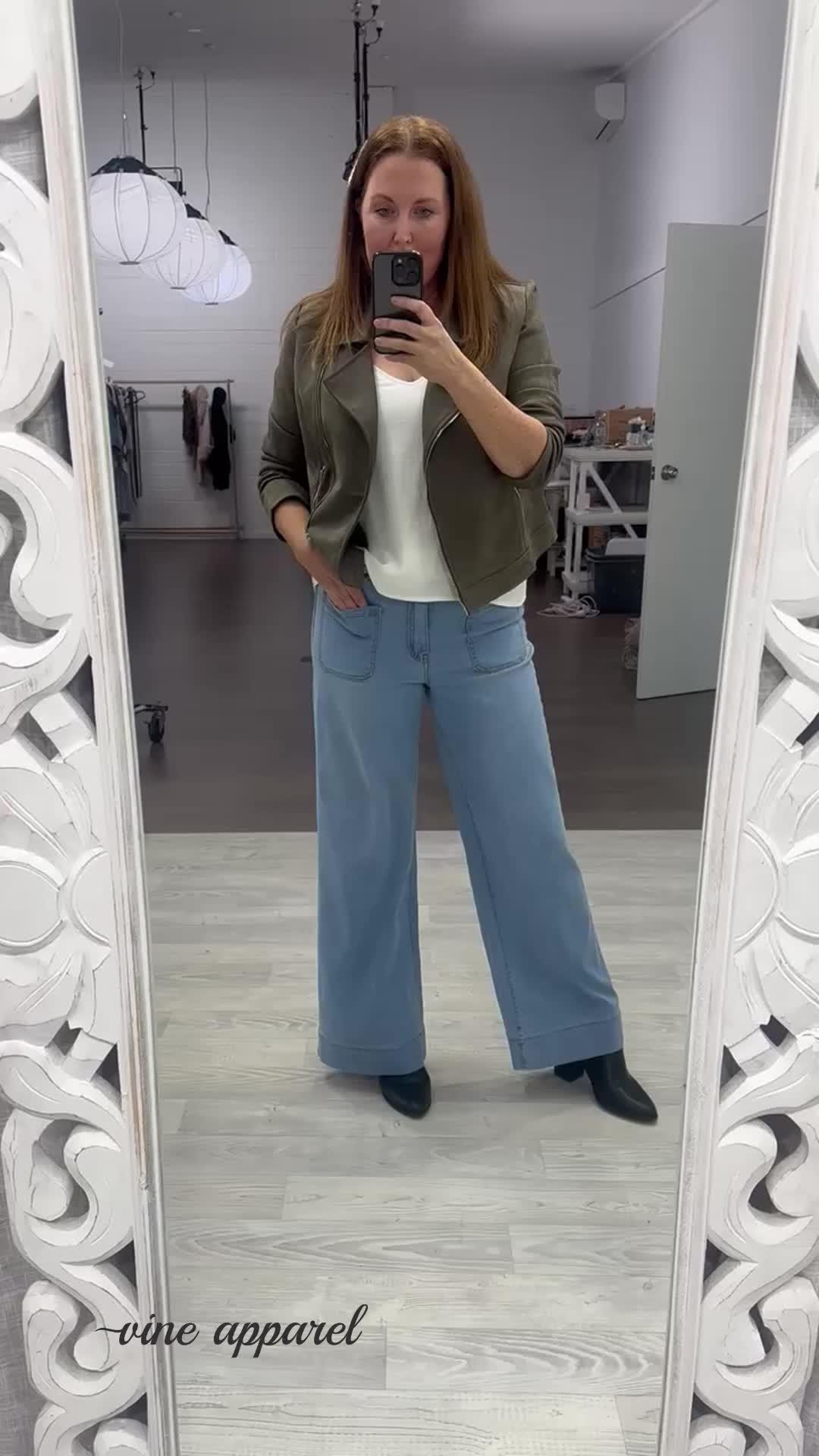 Whitley Jeans and Avery Jacket Fashion Promo