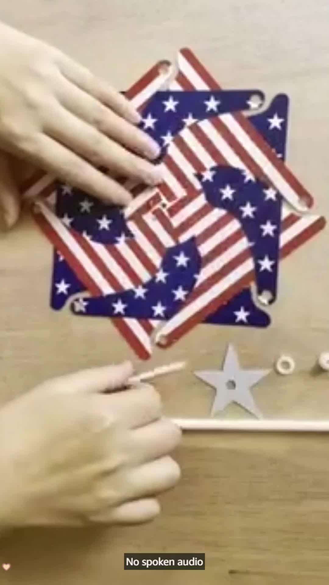 Independence Day Patriotic Windmill Promo
