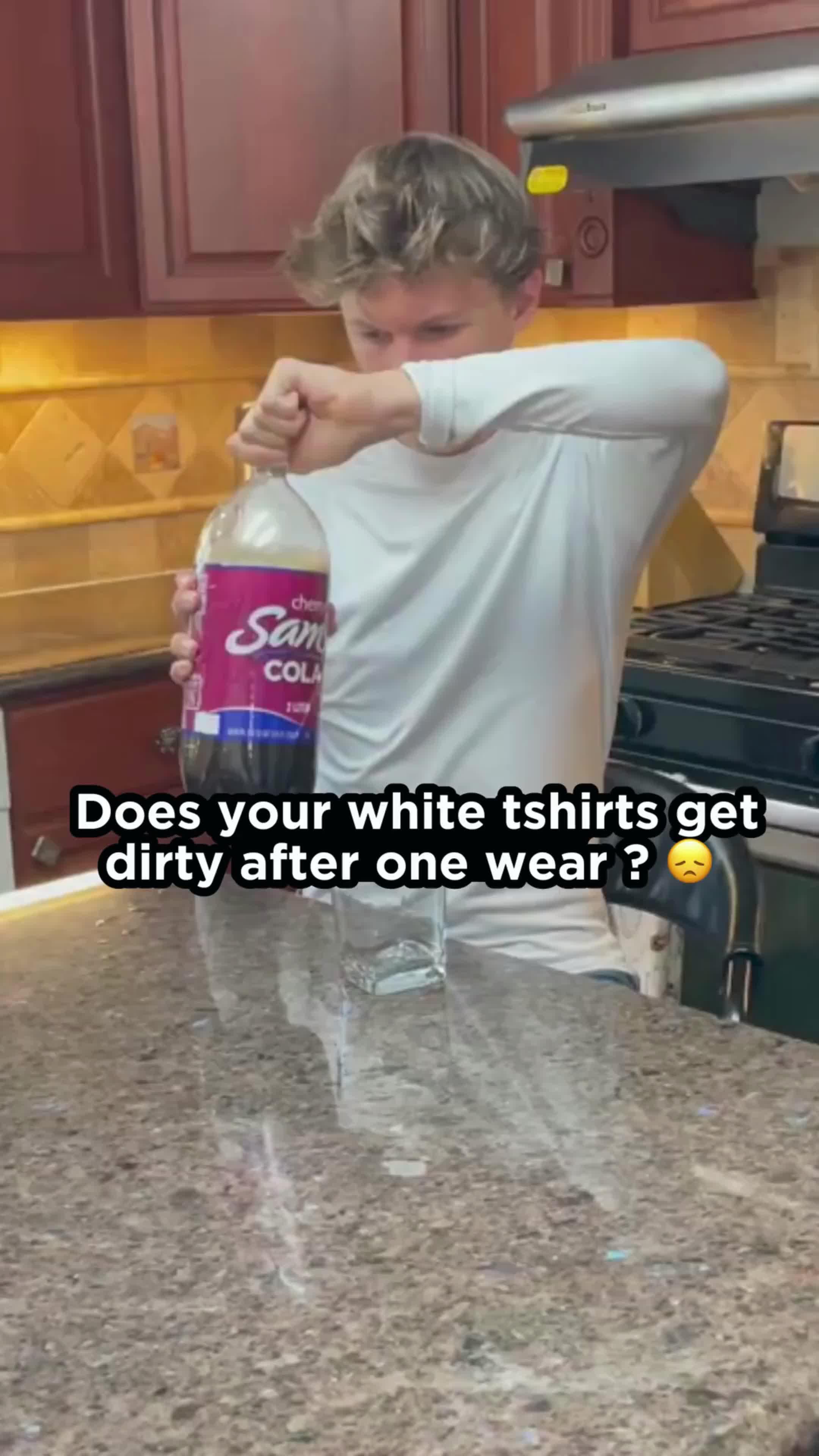 White T-Shirt Care Promo
