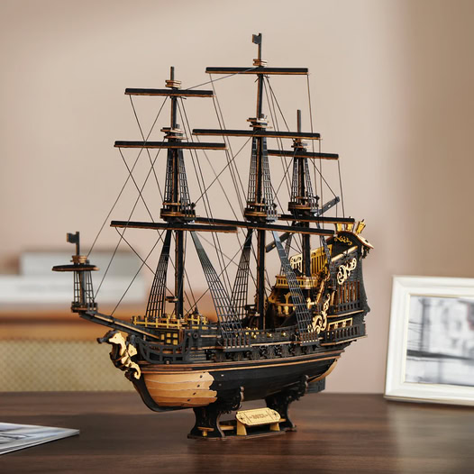 ROKR Seahorse Barque 3D Puzzle Gift
