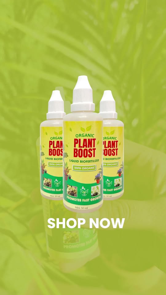 Organic Plant Boost Biofertilizer Promo