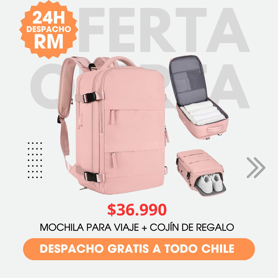 Travel Backpack Promo