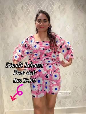 Diwali Collection Crop Top Set Promo