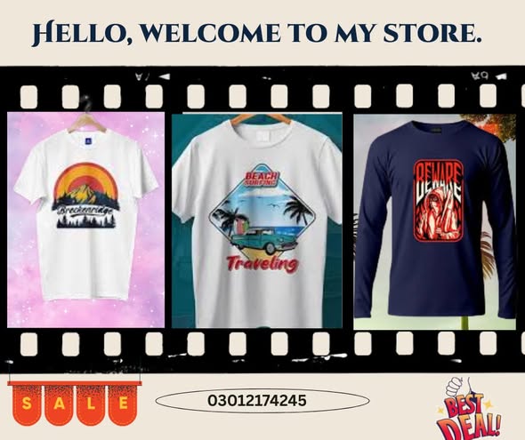 Custom T-Shirt Printing Promo