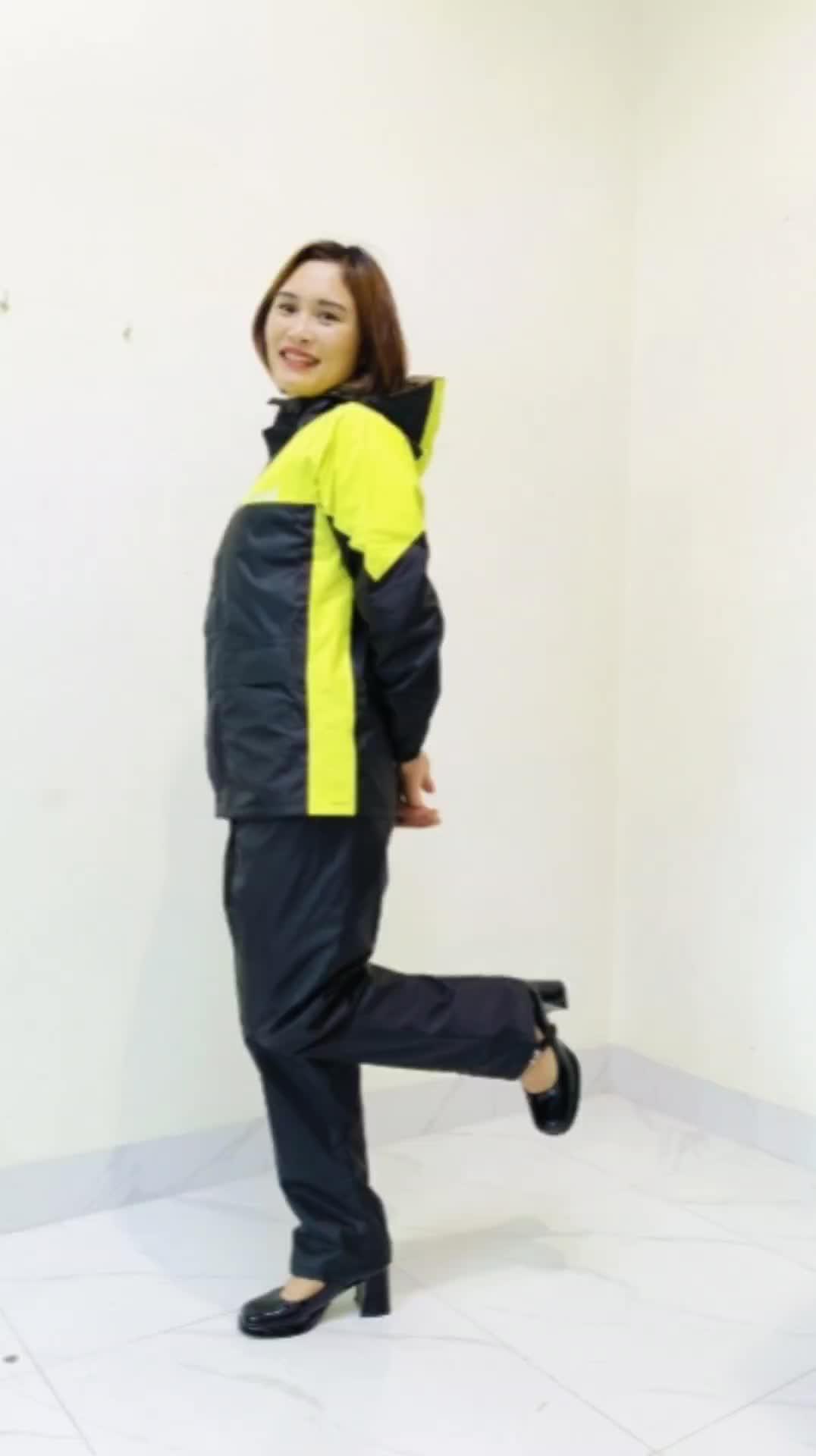 High-Quality Raincoat Fashion Promo