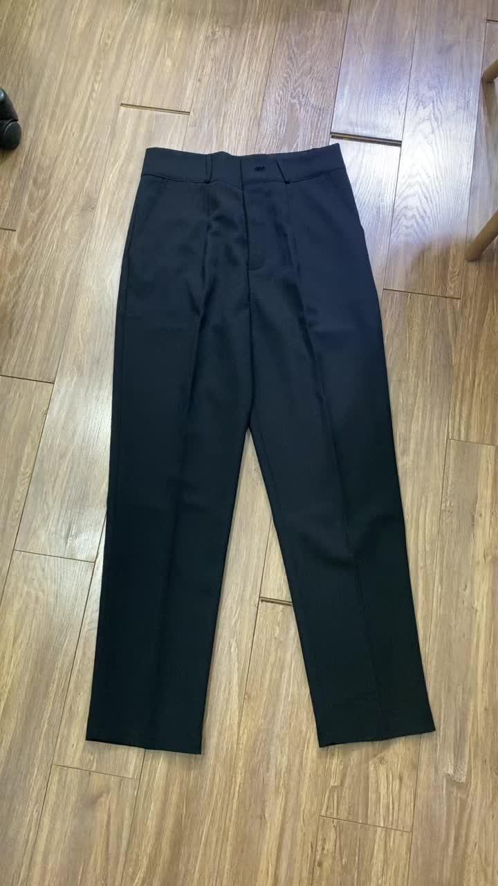 High-Waisted Trousers Fashion Promo