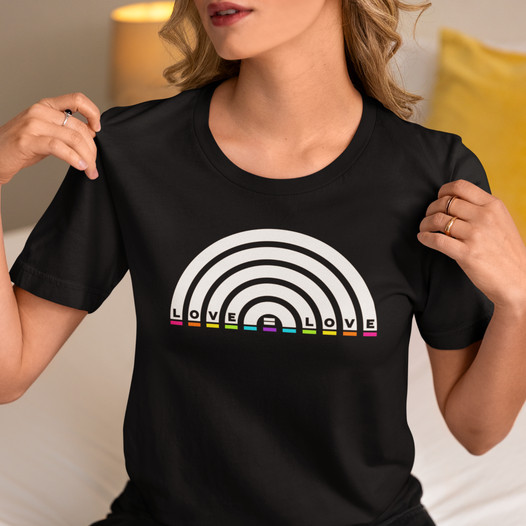 Pride Love is Love Shirt Promo